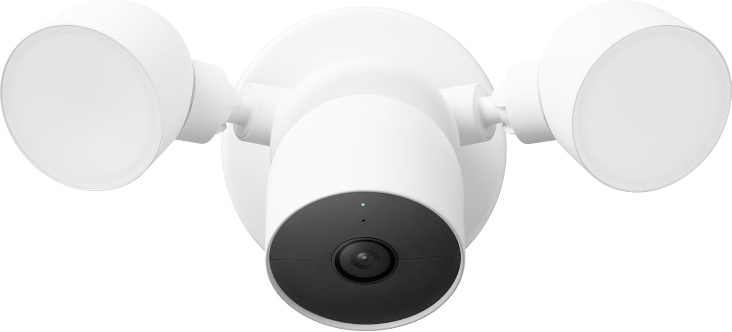 Google Nest Cam with Floodlight (Wired) – With Professional Installation